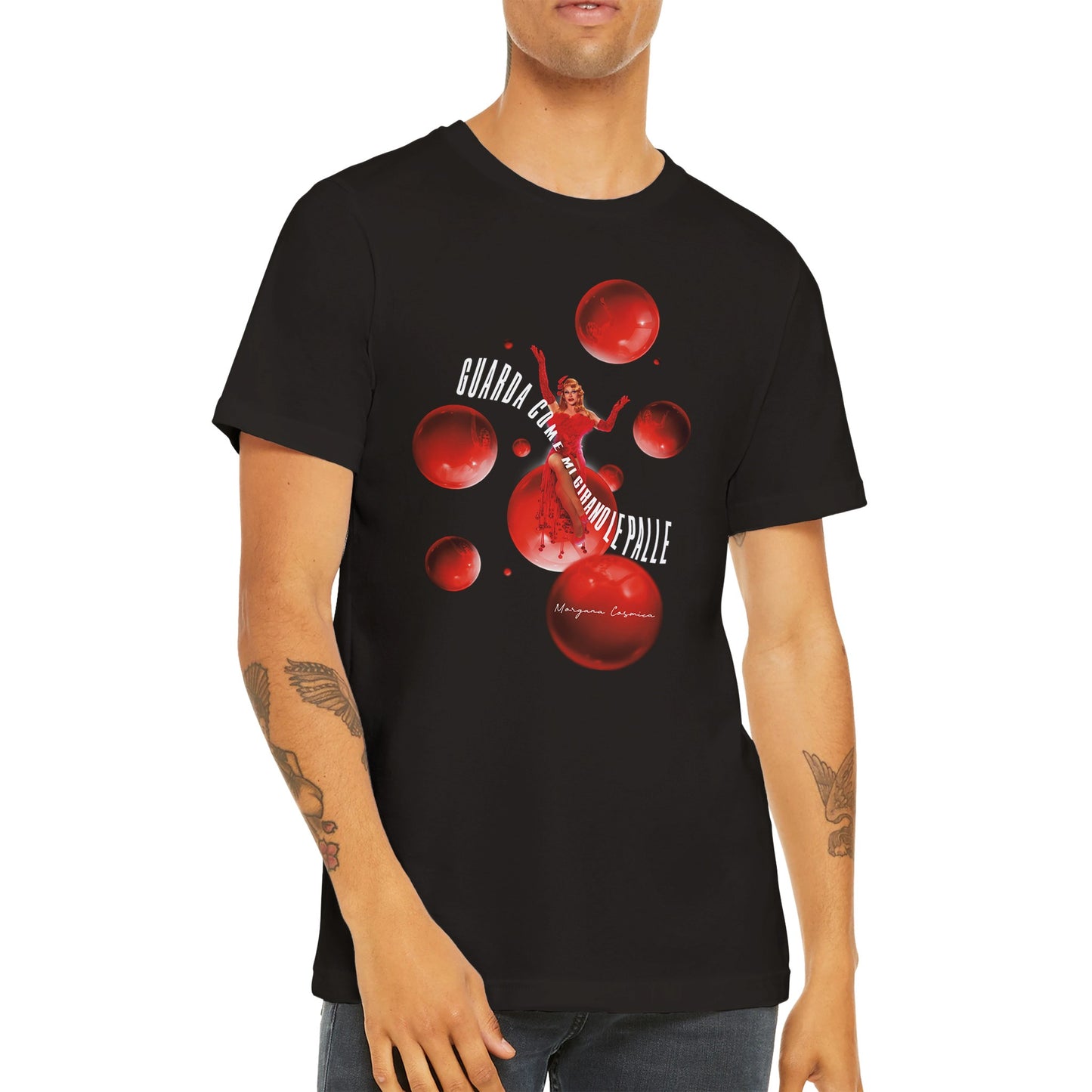 Premium Unisex Crewneck T-shirt - Balls