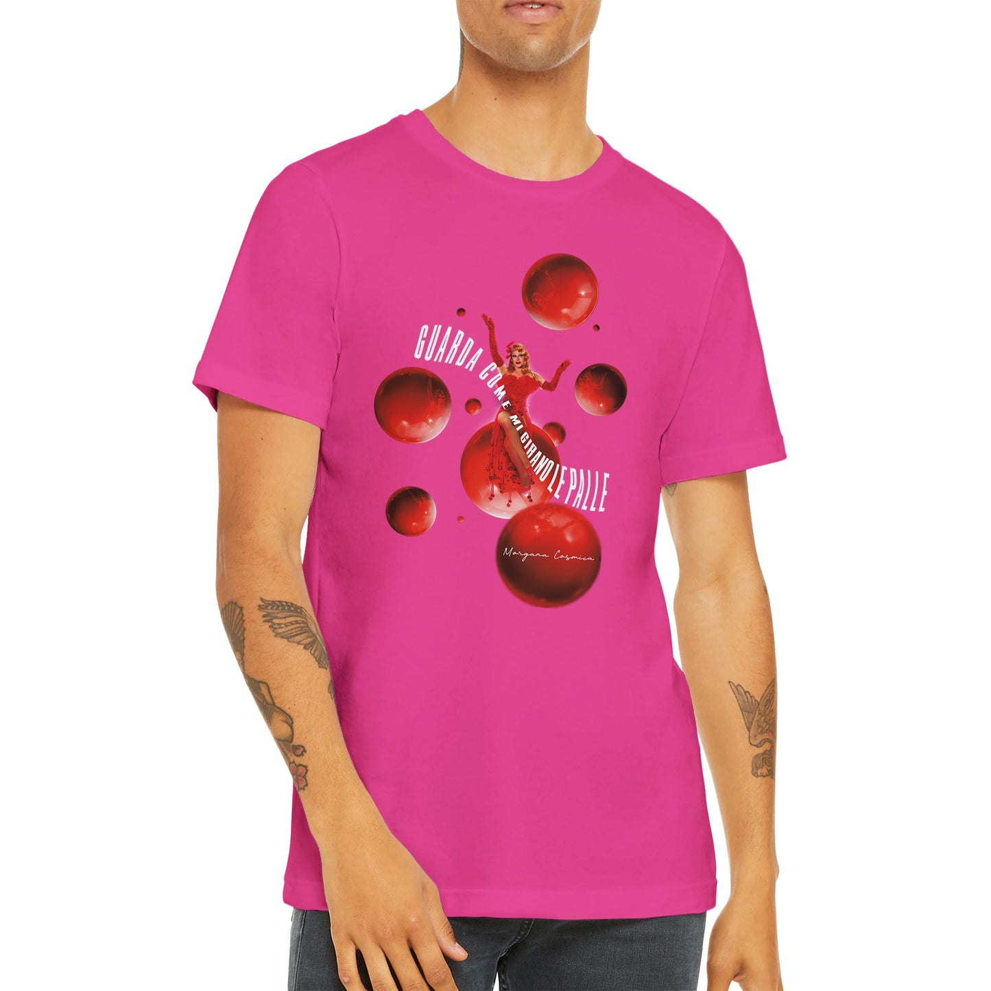 Premium Unisex Crewneck T-shirt - Balls