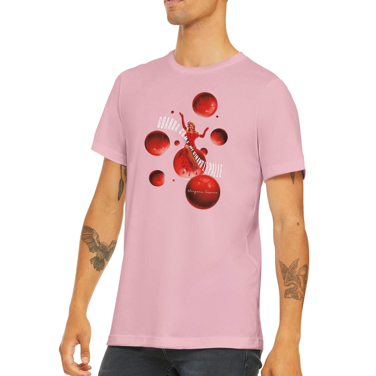 Premium Unisex Crewneck T-shirt - Balls